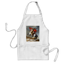 Napoleon Bonaparte Painting by Jacques-Louis David Apron