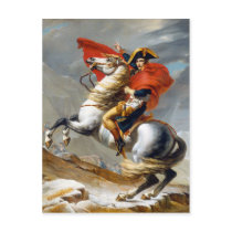Napoleon Bonaparte Painting by Jacques-Louis David Post Cards