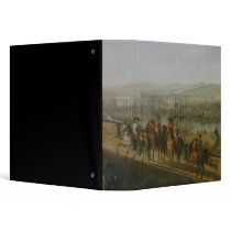 Napoleon Bonaparte  Visiting the Camp at Binder
