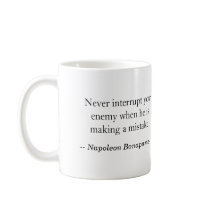 Napoleon Bonaparte with Quote.. mugs by dogstar88 Napoleon Bonaparte with Quote.. mugs
