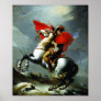 Napoleon Crossing the Alps Poster