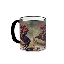 Napoleon Crossing the Saint Bernard Coffee Mug