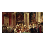 Napoleon Crowned Empress Josephine By David Jacque Photo Card Template