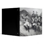Napoleon I Dictating Memoirs to Emmanuel Las 3 Ring Binders