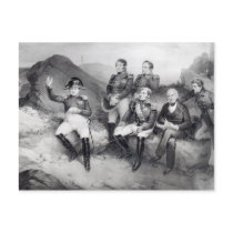 Napoleon I Dictating Memoirs to Emmanuel Las Post Cards