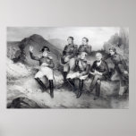 Napoleon I Dictating Memoirs to Emmanuel Las Print