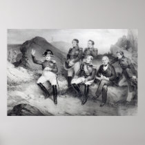 Napoleon I Dictating Memoirs to Emmanuel Las Print