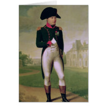 Napoleon I  in Front of the Chateau de Malmaison Card