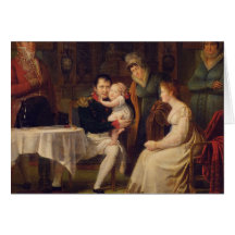 Napoleon I  Marie Louise  and the King of Rome Cards