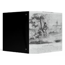 Napoleon I  on the island of St. Helena 3 Ring Binders