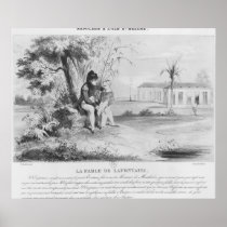 Napoleon I  on the island of St. Helena Poster