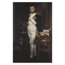 Napoleon in his Study by Jacques Louis David Stationery