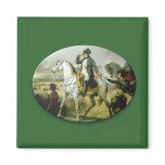 Napoleon on a horse magnets