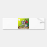 Napoleon on Rampage Extended Bumper Sticker