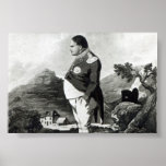 Napoleon on the island of St. Helena, 1820 Print