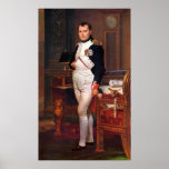 Napoleon Posing In His Study posters