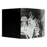 Napoleon studying his maps by lamplight, c.1800 vinyl binder