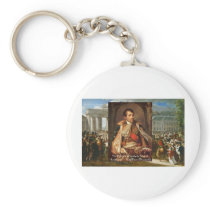 Napoleon "Stupidity Politics" Quote Gifts Tees Etc keychains
