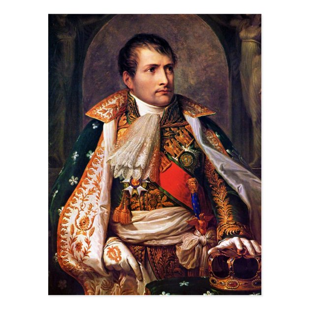 Napoleon The King Of Italy By Andrea Appiani Postcard | Zazzle