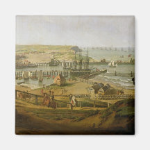Napoleon Visiting the Camp at Boulogne Refrigerator Magnet