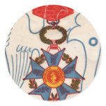 Napoleon's Legion D' Honneur medal stickers Napoleon's Legion D' Honneur medal stickers
