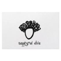 nappdiva stationery design