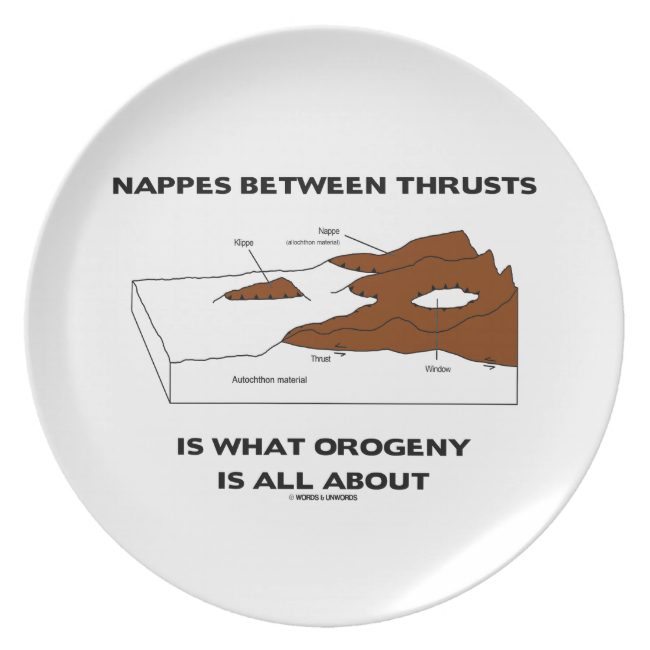 Nappes Between Thrusts Is What Orogeny Is All Party Plates
