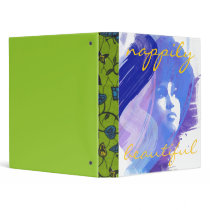 Nappily Beautiful binder - Blue/Green binders