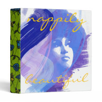 Nappily Beautiful binder - Blue/Green binders