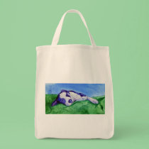 Napping Dog Tote Bag - "Cloud 9" bags