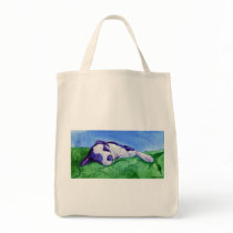 Napping Dog Tote Bag - "Cloud 9"