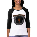Nappy & Happy! With Beautiful Black Woman t-shirts
