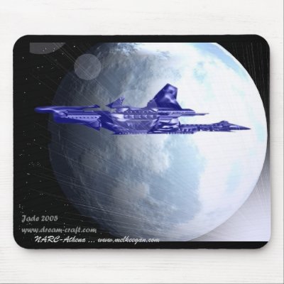 NARC-Athena mousepad by Jade379