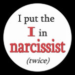 Narcissist stickers