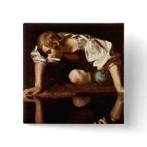 Narcissus by Caravaggio Pin