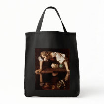 Narcissus, Caravaggio Canvas Bag