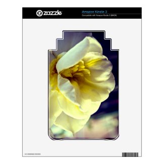 Narcissus Daffodil Kindle Skin musicskins_skin