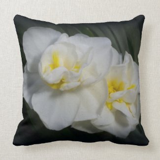 Narcissus Daffodil Pillow mojo_throwpillow
