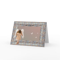 Narnia Angel frame. Greeting Card