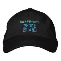 NARRAGANSETT cap embroidered hats by TropiCoolUniverse NARRAGANSETT cap embroidered hats