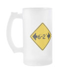 Narrow Passage Highway Sign mugs