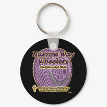 Narrow Way Wheelers Key Chain keychains