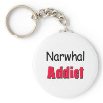 Narwhal Addict keychains