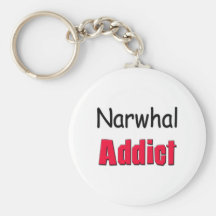 Narwhal Addict Key Chains