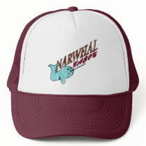 Narwhal Bacon Retro Logo Trucker Hat