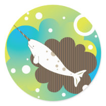 Narwhal Dream Sticker stickers
