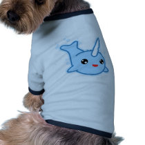Narwhal Kawaii Doggie Tshirt