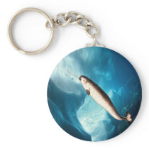 Narwhal Keychain