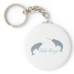 Narwhal Love Key Chain