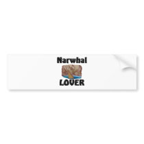 Narwhal Lover Bumper Sticker